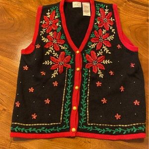 Christmas Vest. Woman’s size M. Ready for your holiday party!
